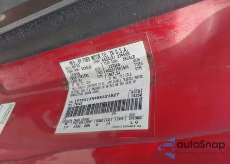 1994 Ford F150 from USA, damaged, VIN 1FTEX15N4RKA21527